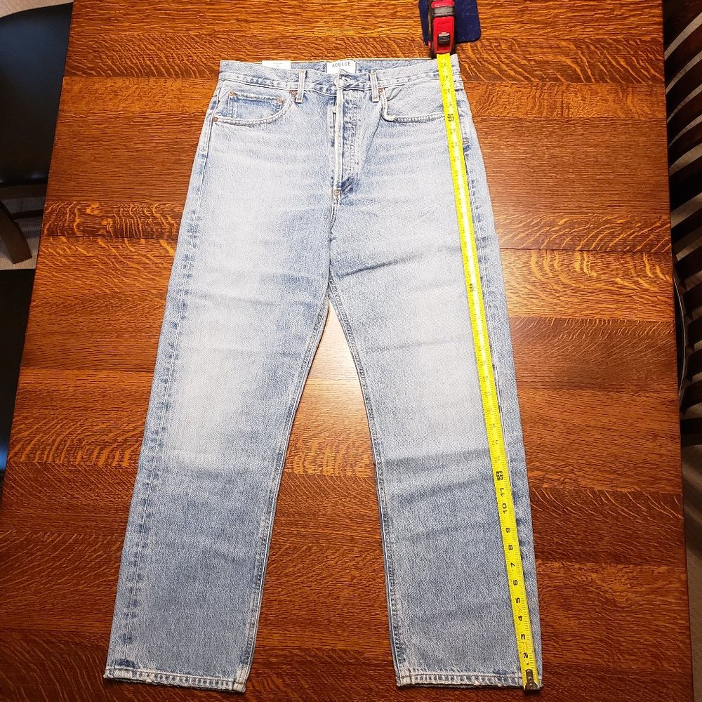 Agolde 90's Loose Fit Mid Rise, Affair NWOT 31 - Picture 8 of 12